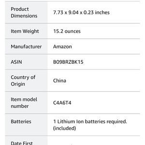 Kindle scribe. 16 gb. 10.2 inch screen.